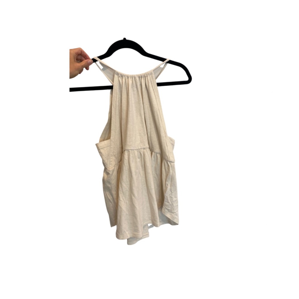 cream  tank top